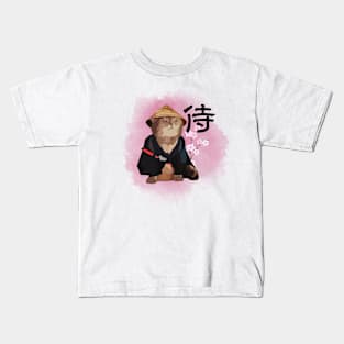 Samurrrai cat Kids T-Shirt